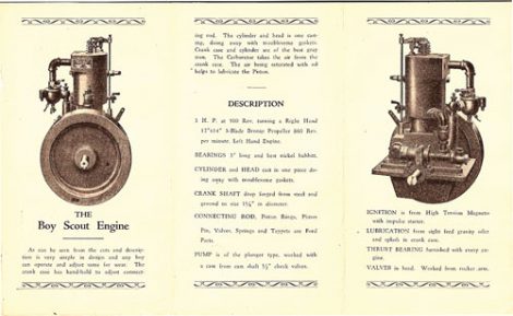 Evansville Boy Scout Gas Engine Image